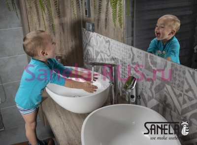 Сенсорный смеситель SLU 60B арт: 03605 Sanela Чехия (фото, схема)