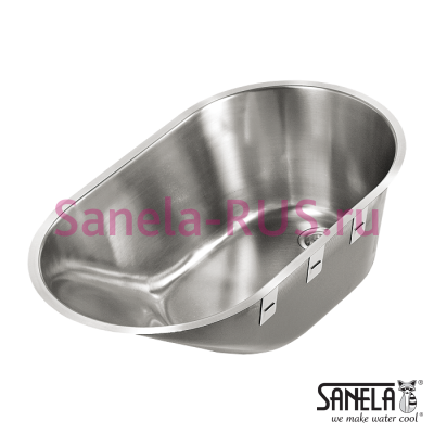 Ванна нержавеющая детская 700мм SLSN 11 арт: 92110 Sanela Чехия (фото, схема)