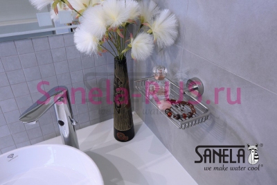 Нержавеющая мыльница SLZD 19 арт: 62190 Sanela Чехия (фото, схема)