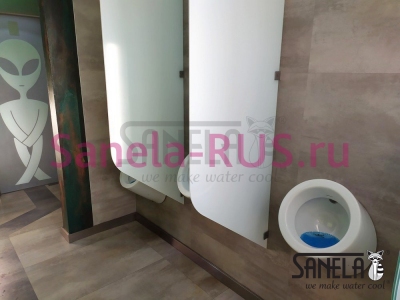 Автоматический писсуар WCA SLP 82RZ арт: 01822 Sanela Чехия (фото, схема)