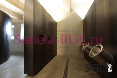 Нержавеющий автоматический писсуар SLPN 09CB арт: 91094 Sanela Чехия (фото, схема)