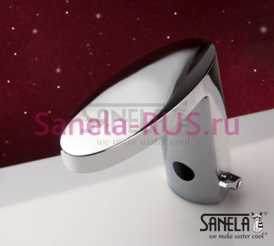 Сенсорный смеситель SLU 83B арт: 03835 Sanela Чехия (фото, схема)